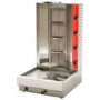 Hamoki KB-4 Natural Gas 4 Burner Kebab Grill - Rotating Turntable - Bottom Mounted Motor - 14kW - 38000btu