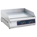 101099 Hamoki GR610 Dual Zone Countertop Electric Griddle with Smooth Plate - 610mm Wide,