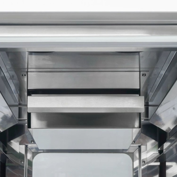 Hamoki PRO HC-7 Mobile Pass Through Hot Holding Cabinet - 7 Shelves, 1194mm Height