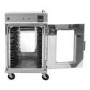 Hamoki PRO HC-7 Mobile Pass Through Hot Holding Cabinet - 7 Shelves, 1194mm Height