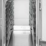 Hamoki PRO HC-7 Mobile Pass Through Hot Holding Cabinet - 7 Shelves, 1194mm Height