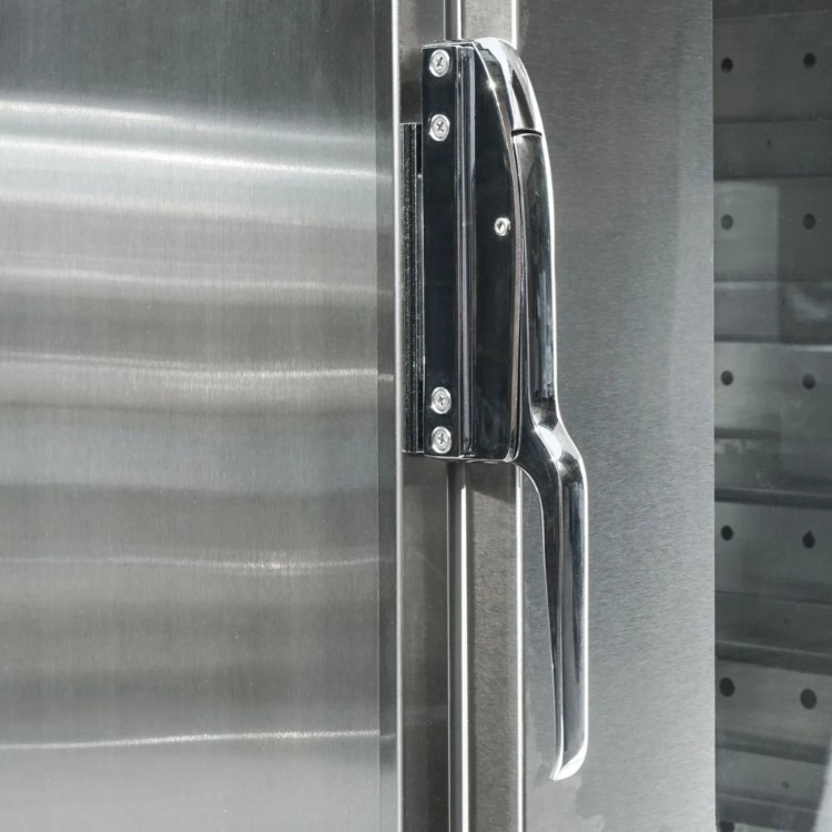 Hamoki Pro HC-14 Mobile 2 Tier Pass Through Hot Holding Cabinet - 14 Shelves, 1982mm Height