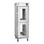 Hamoki Pro HC-14 Mobile 2 Tier Pass Through Hot Holding Cabinet - 14 Shelves, 1982mm Height