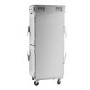 Hamoki Mobile Pass Through Hot Holding Cabinet with Humidity - 2 Tier, 14 Shelves