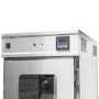 Hamoki Mobile Pass Through Hot Holding Cabinet with Humidity - 2 Tier, 14 Shelves