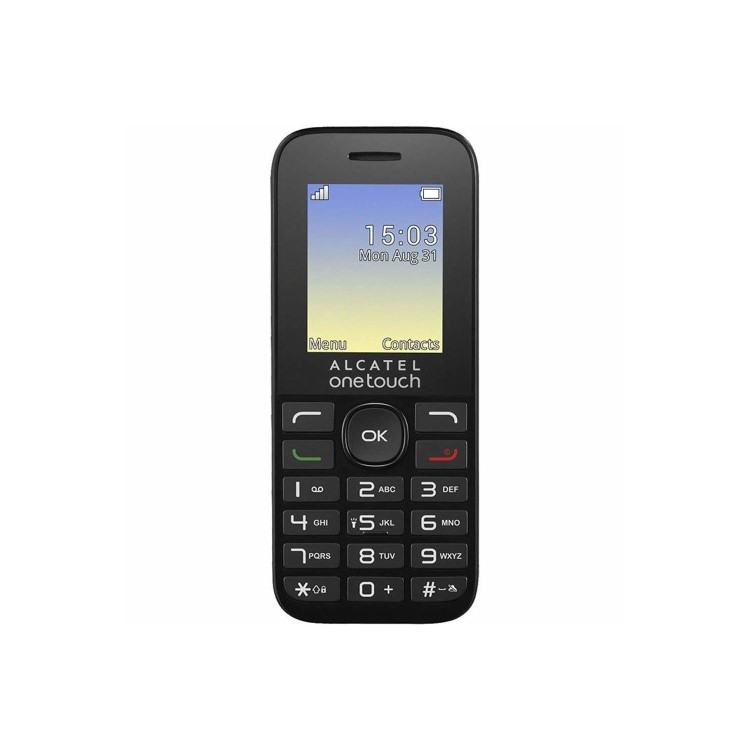 Grade B Alcatel OneTouch 1016G Black 1.8" 2G Unlocked & SIM Free