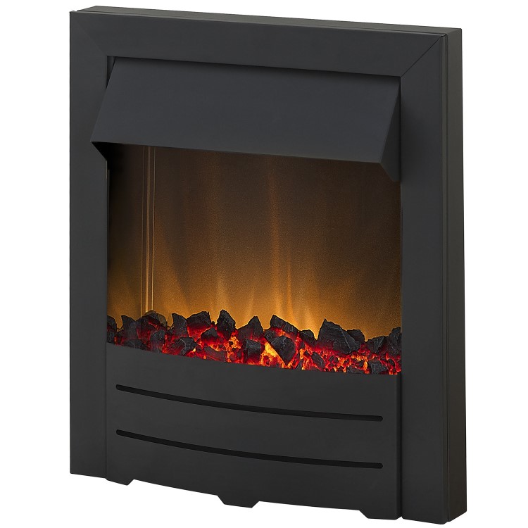 GRADE A3 - Adam Black Electric Inset Fireplace - Colorado