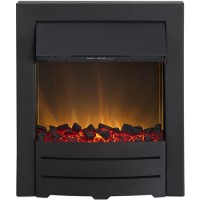 GRADE A3 - Adam Black Electric Inset Fireplace - Colorado