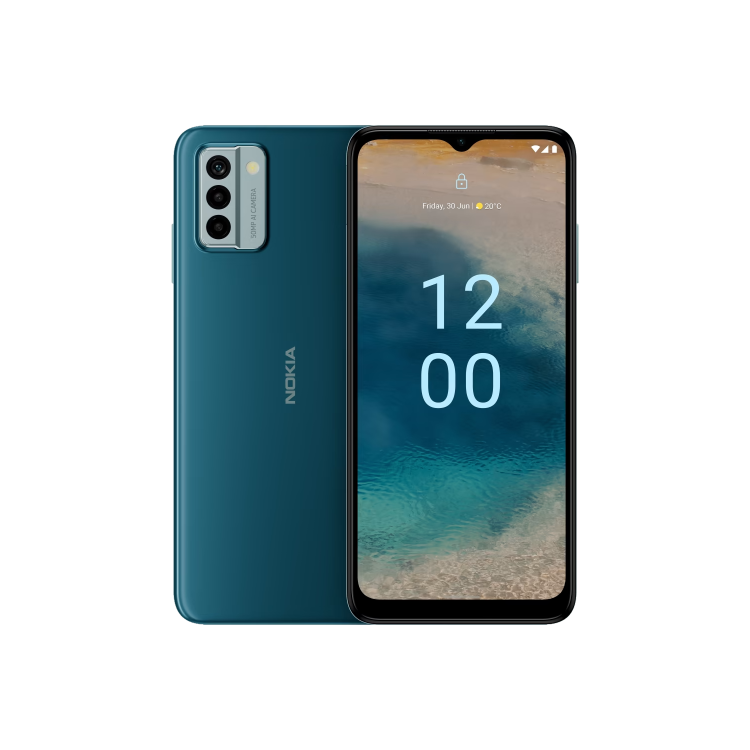 Nokia G22 64GB 4G SIM Free Smartphone - Lagoon Blue