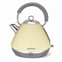Morphy Richards 102003 Accents 1.5L Pyramid Kettle Cream