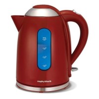 Morphy Richards 102504 3kw 1.7 Litre Accents Jug Kettle - Red