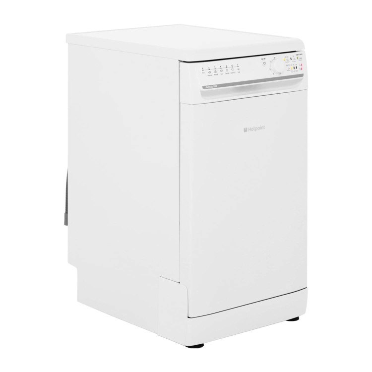 Hotpoint Aquarius SIAL11010P 10 Place Slimline Freestanding Dishwasher - White