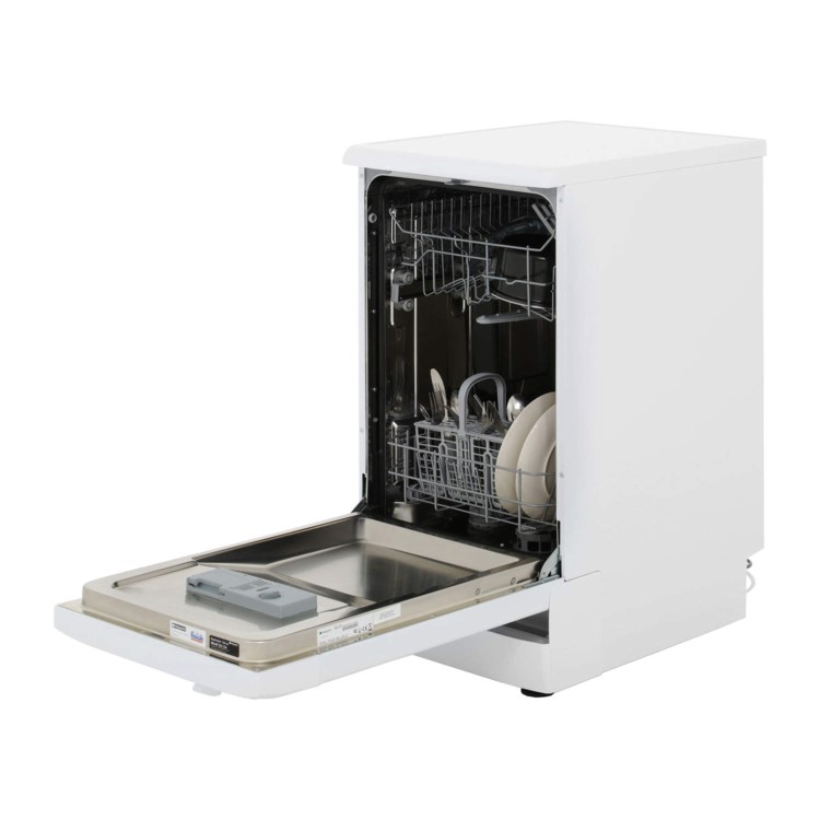 Hotpoint Aquarius SIAL11010P 10 Place Slimline Freestanding Dishwasher - White