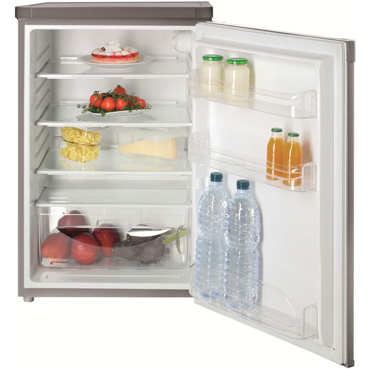 Indesit TLAA10S 55cm Wide Freestanding Under Counter Larder Fridge - Silver