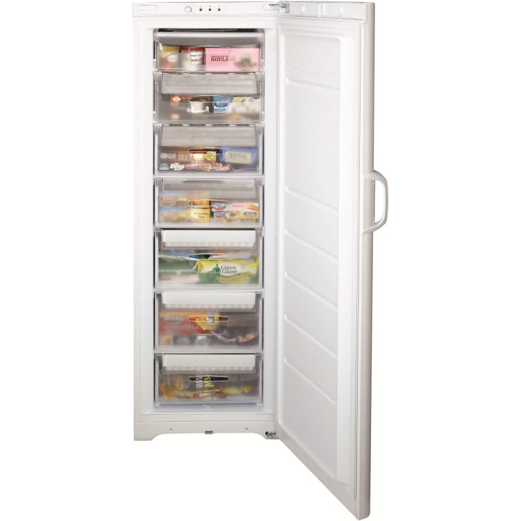 Indesit UIAA12 1.75m Tall Freestanding Freezer - White