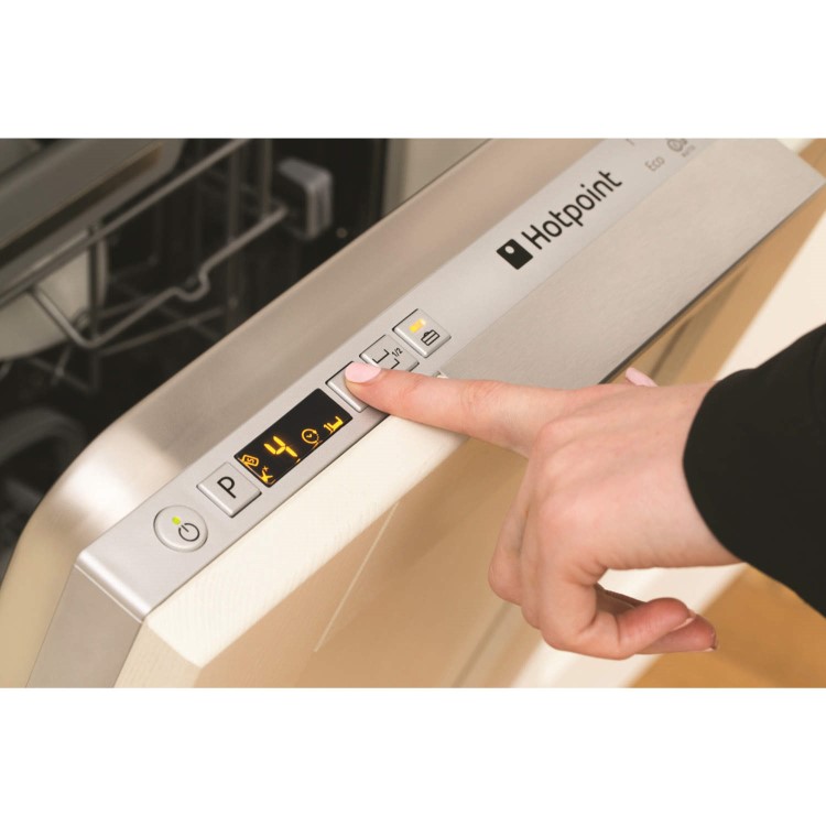 GRADE A1 - As new but box opened - Hotpoint LSTF9H117C 10 Place Slimline Fully Integrated Dishwasher