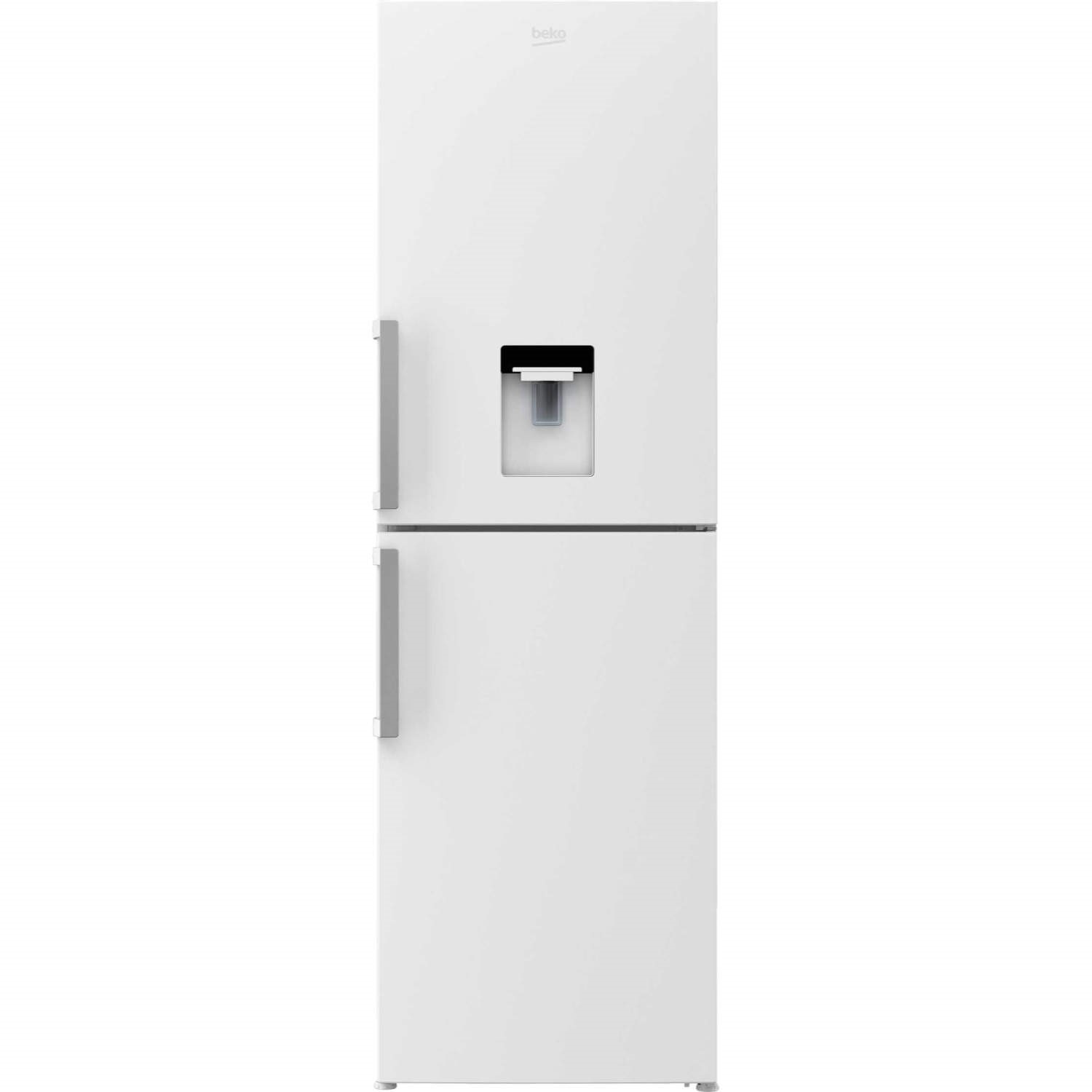 Beko Cfp1691dw 191x60cm Frost Free Freestanding Fridge Freezer With Non Plumbed Water Dispenser White Appliances Direct