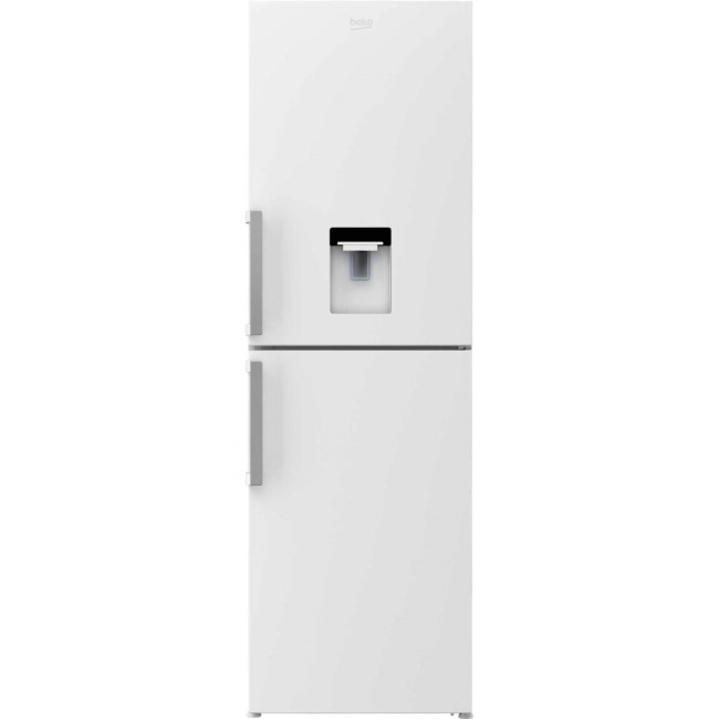 Beko CFP1691DW 191x60cm Frost Free Freestanding Fridge Freezer With Non-plumbed Water Dispenser - White