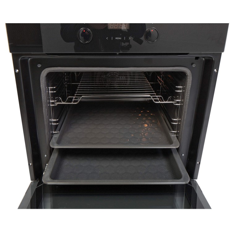 Amica 1053.3TsPrXPYRO Pyrolytic Multifunction Electric Built-in Single Oven - Stainless Steel