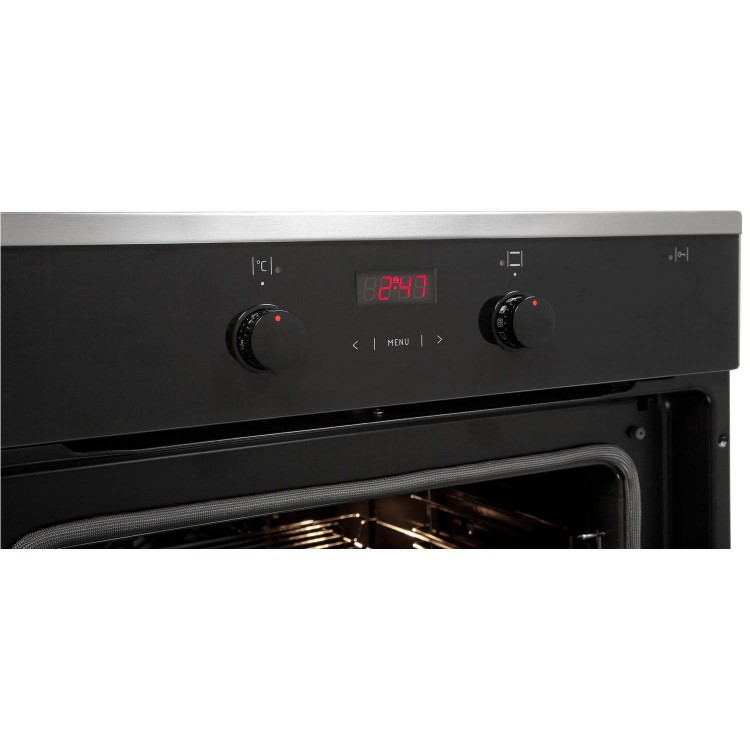 Amica 1053.3TsPrXPYRO Pyrolytic Multifunction Electric Built-in Single Oven - Stainless Steel