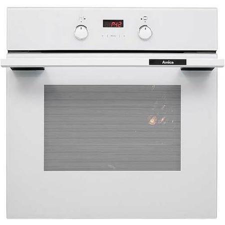 Amica 10533TSW Multifunction Electric Built-in Single Oven With Steam Cleaning - White