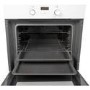 Amica 10533TSW Multifunction Electric Built-in Single Oven With Steam Cleaning - White