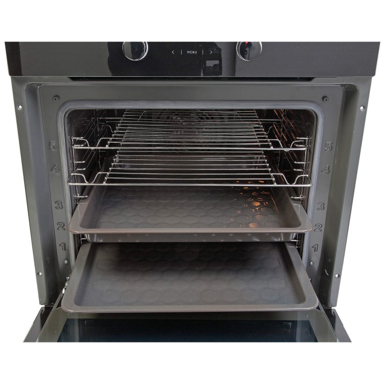 Amica 1053.3TsX Multifunction Electric Built-in Single Oven With Steam Cleaning - Stainless Steel