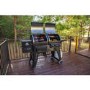 Pit Boss Navigator 1230 Pellet Smoker and 3 Burner Gas Combo BBQ Grill PB1230CN