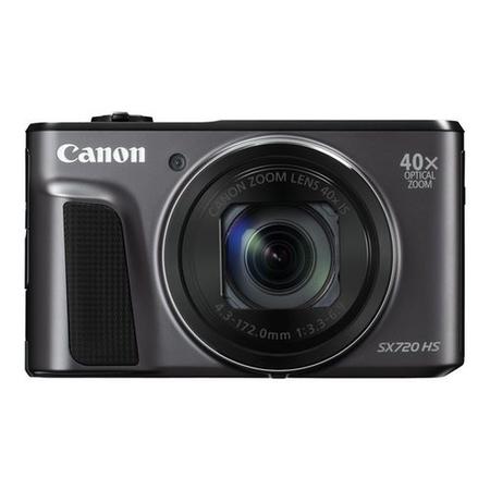 Canon PowerShot SX720 HS Compact Digital Camera - Black