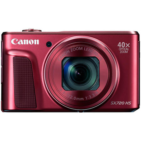 Canon PowerShot SX720 HS Compact Digital Camera - Red