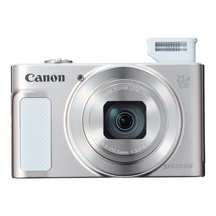 Canon PowerShot SX620 Compact Digital Camera - White