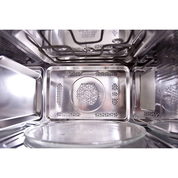 GRADE A1 - Sharp R982STM 42L 900W Freestanding Combination Microwave in Stainless Steel