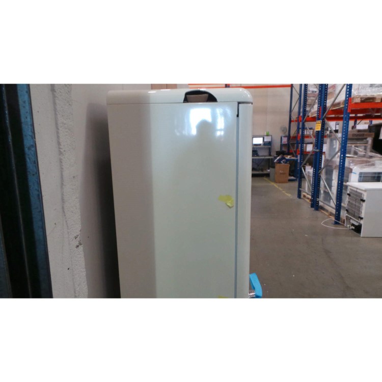 GRADE A3 - Heavy cosmetic damage - Gorenje RK60359OC-L Retro Style Freestanding Fridge Freezer Right Hand Hinge Cream