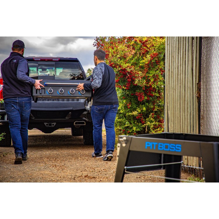 Pit Boss Ultimate 4-Burner Lift-Off Griddle Plancha