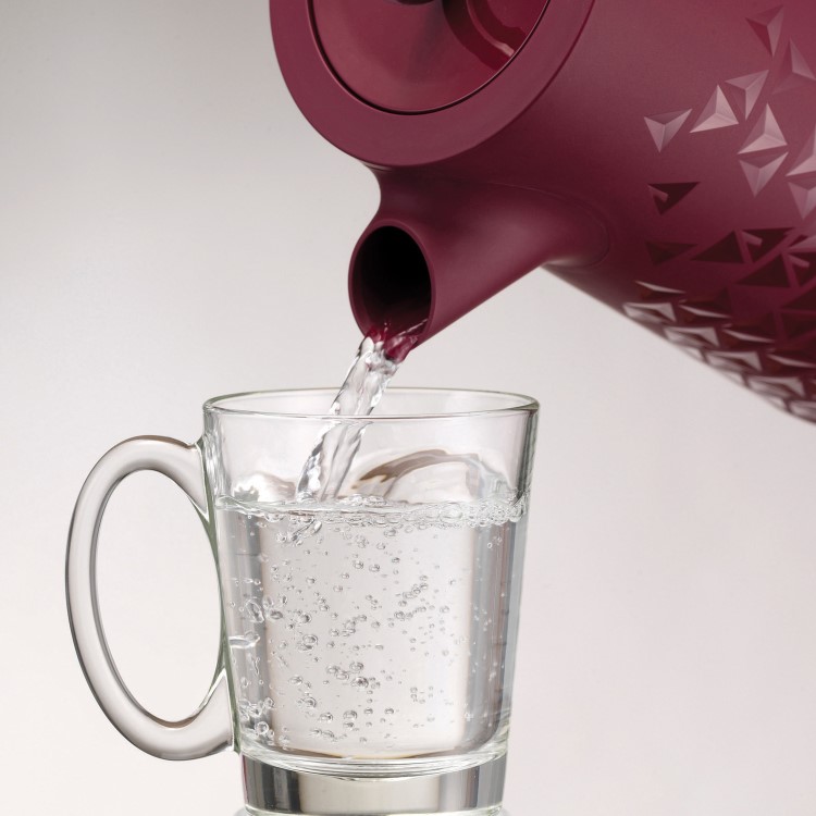 Morphy Richards 108253 Textured Jug Kettle - Merlot