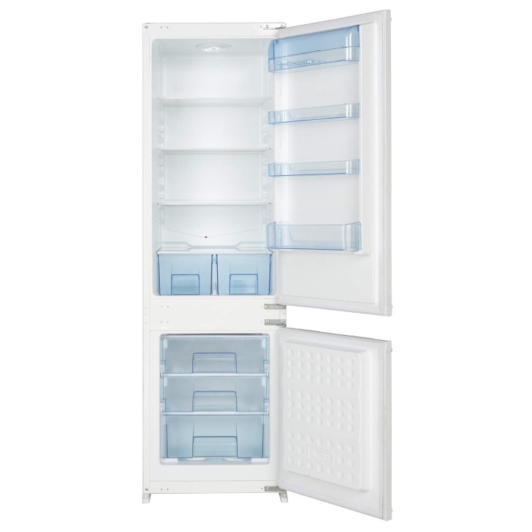 GDHA 444443375 UBSTAT7030 54cm Wide 70-30 Integrated Upright Fridge Freezer - White