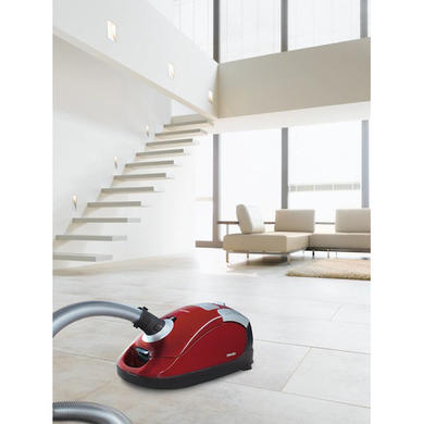 Miele 10931630 Compact C1 Cat & Dog PowerLine Cylinder Vacuum Cleaner - Red