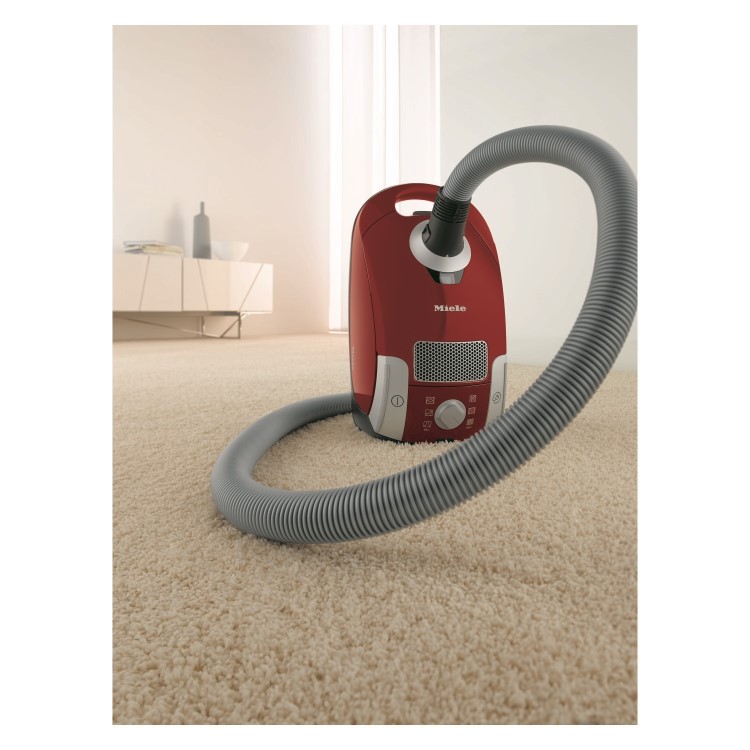 Miele 10931630 Compact C1 Cat & Dog PowerLine Cylinder Vacuum Cleaner - Red