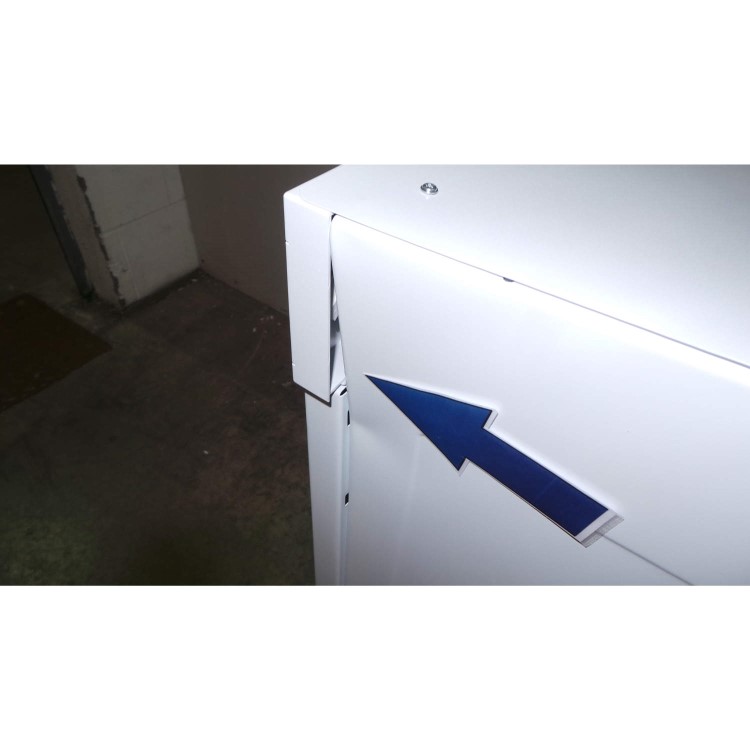 GRADE A3 - Heavy cosmetic damage - CDA CI921 7kg Integrated Vented Tumble Dryer - White