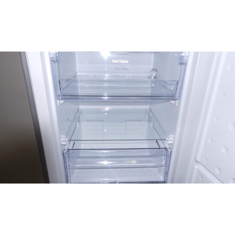 GRADE A3 - Heavy cosmetic damage - Beko TFFC671S 1.7m Tall Frost Free Freestanding Freezer Silver