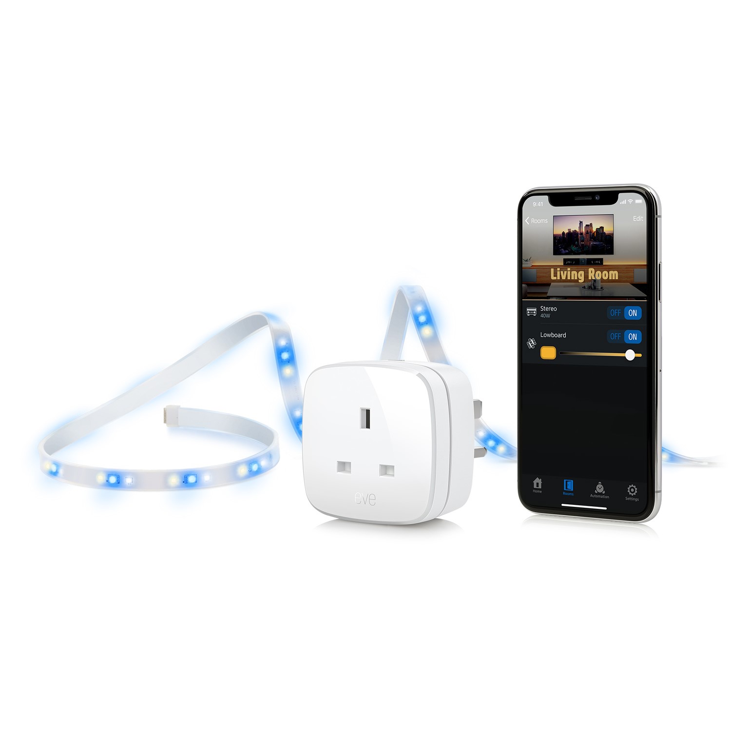 Eve Movie Night Smart LED Strip and Smart Plug