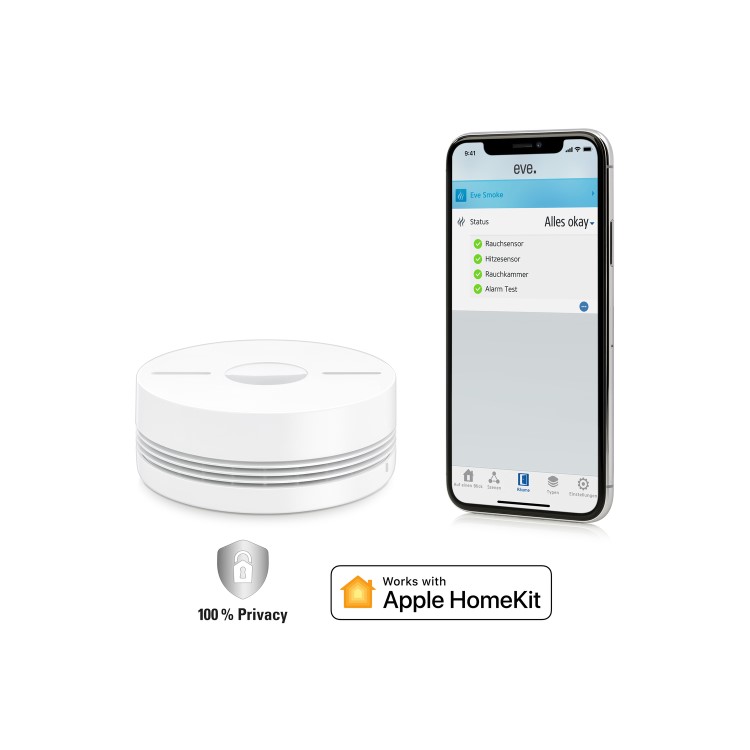 Eve Smoke Detector - 3 Pack