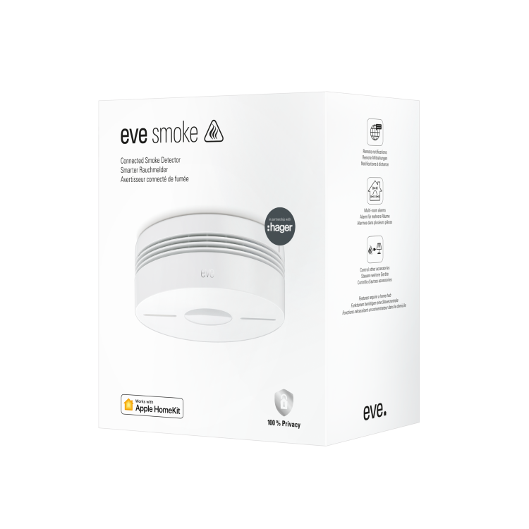 Eve Smoke Detector - 3 Pack