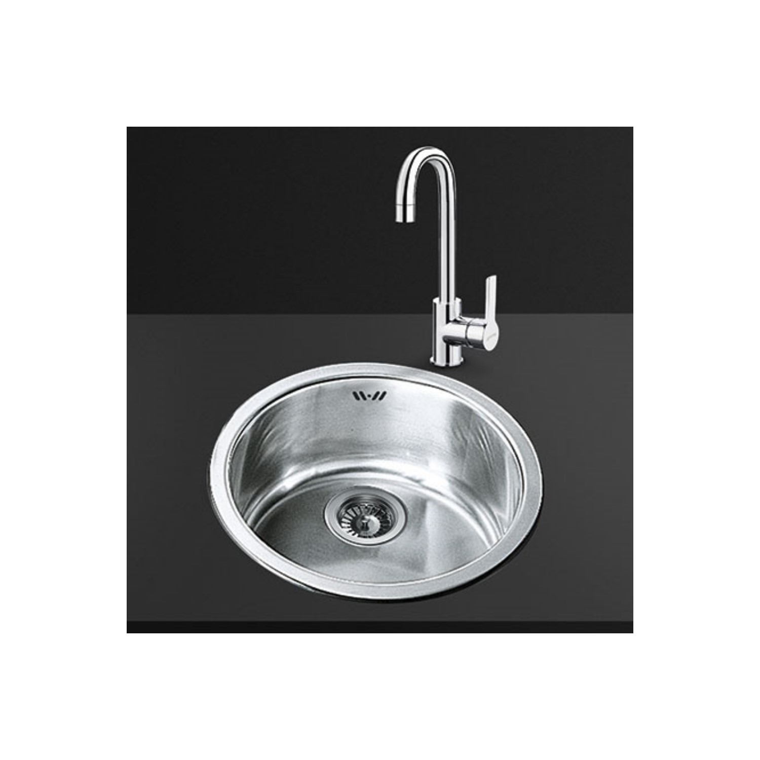 Smeg 10i3p 1 0 Bowl Round Stainless Steel Sink