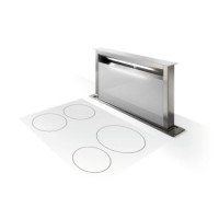 Faber Fabula 90cm Chimney Cooker Hood Stainless Steel And White Glass