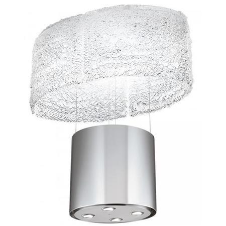 Faber Nest 86cm Island Hood - Stainless Steel/Glass