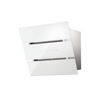 Faber Eko XS 55cm Chimney Hood - White Glass