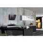 Faber Cocktail 55cm Angled Chimney Cooker Hood White Glass