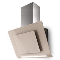 Faber Infinity  80cm Chimney Cooker Hood Almond Glass