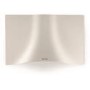 Faber Veil White Corian  90 cm Designer Cooker Hood - Matt Corian White
